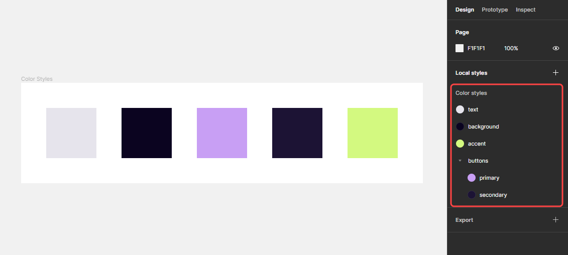 Realtime Colors Figma Plugin Color Styles