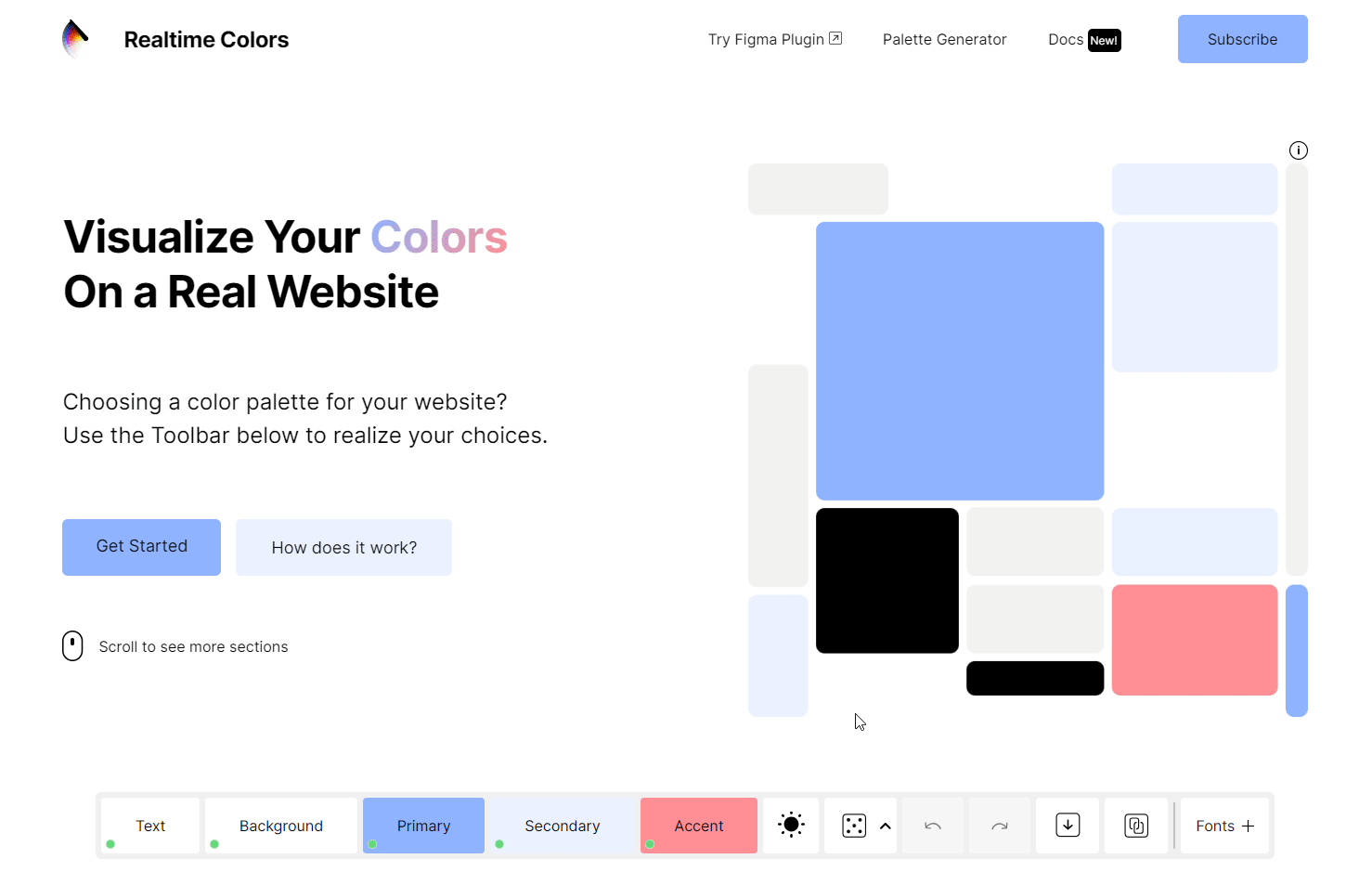Randomization Realtime Colors